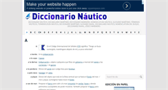 Desktop Screenshot of diccionario-nautico.com.ar